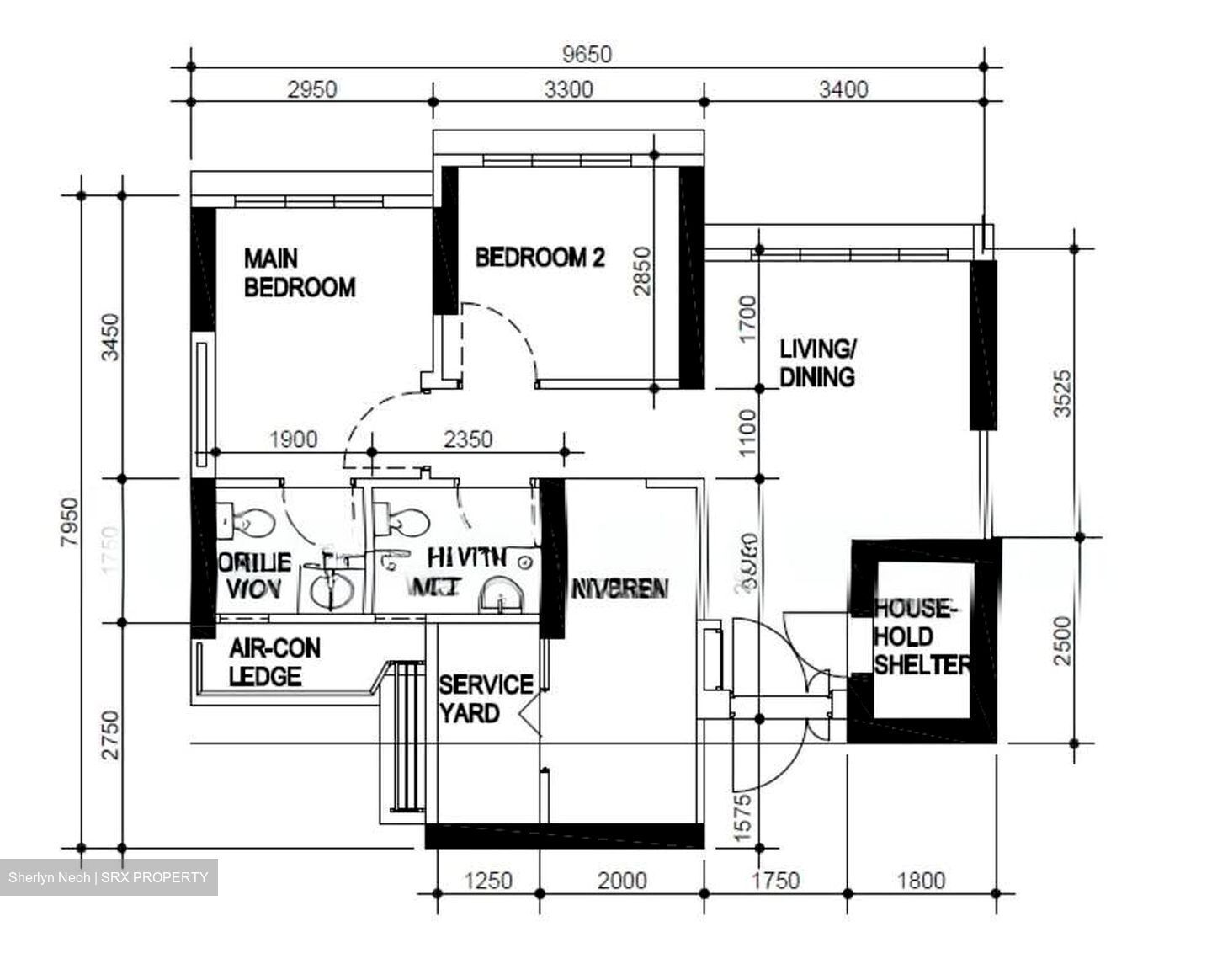 Blk 43A Skyoasis @ Dawson (Queenstown), HDB 3 Rooms #555591961